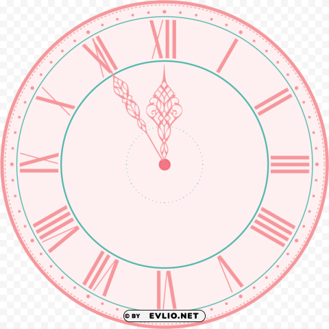 i didn't set myself any resolutions for the new year - clock ClearCut Background PNG Isolation