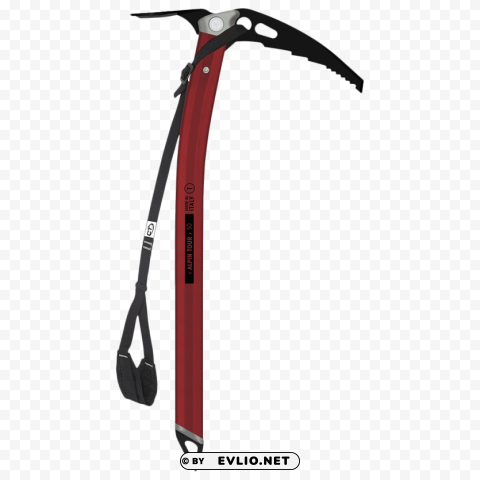 ice axe Isolated Character in Transparent Background PNG