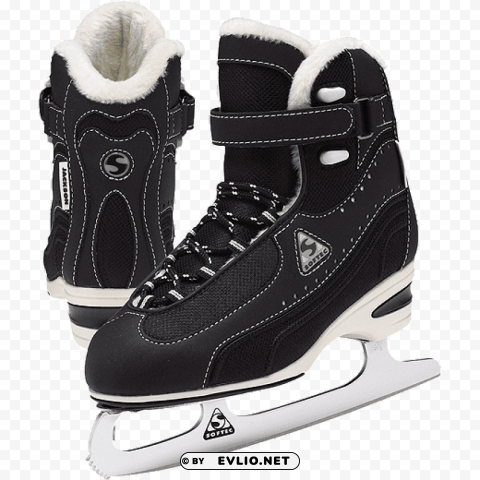 ice skates Clean Background PNG Isolated Art