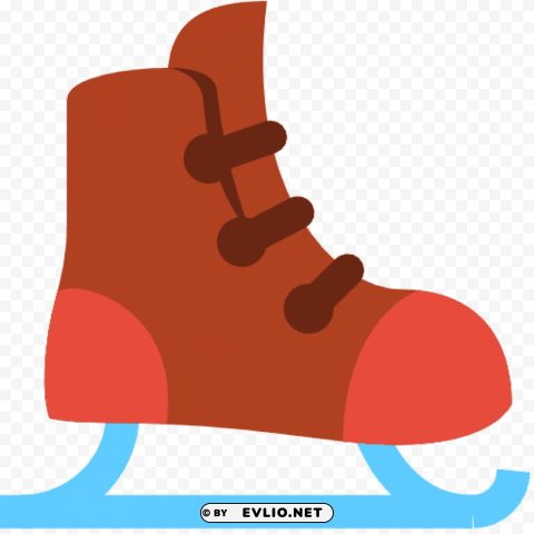 ice skates Transparent Background PNG Isolated Icon clipart png photo - 301167e1