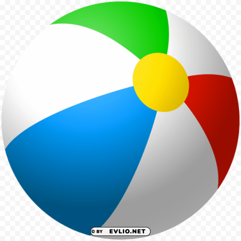 inflatable beach ball PNG files with no royalties