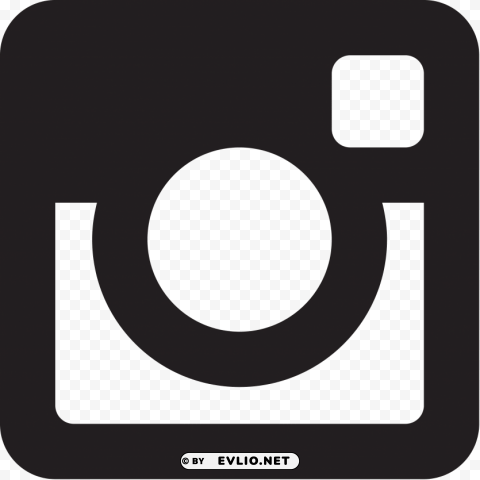 instagram glyph logo PNG transparent images for social media