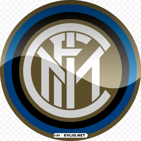 inter milan football logo PNG photo with transparency