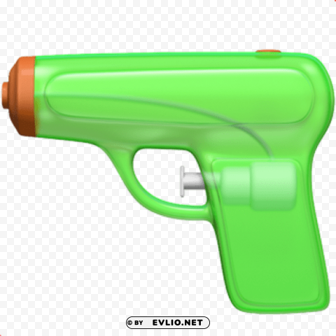 ios 10 gun emoji PNG Graphic with Clear Background Isolation