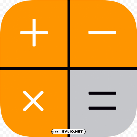 ios 8 calculator icon PNG photos with clear backgrounds PNG transparent with Clear Background ID 6f2cafe1