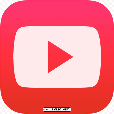ios youtube icon PNG transparent photos extensive collection PNG transparent with Clear Background ID 22a36de4