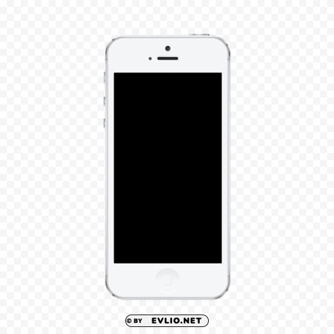 iphone black and white s Isolated Artwork on Transparent Background PNG