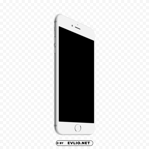 Transparent Background PNG of iphone black and white s Isolated Artwork on Transparent PNG - Image ID 40282488
