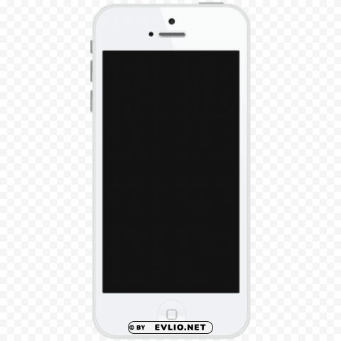 Transparent Background PNG of iphone black and white s Transparent PNG Isolation of Item - Image ID c0c687ad