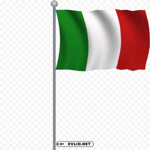 italia flag PNG clipart with transparent background