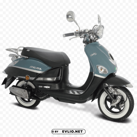 italika scooter Alpha channel transparent PNG