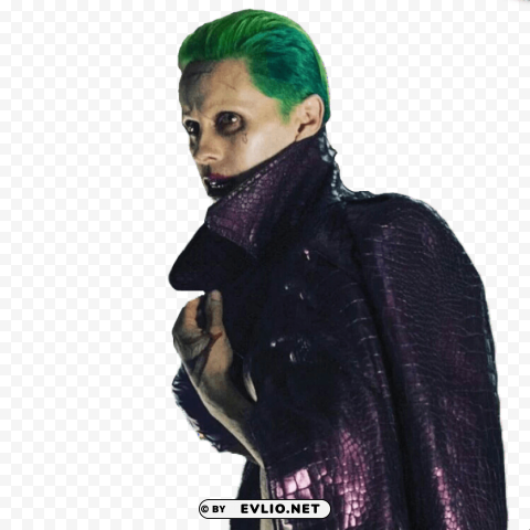 joker suicide squad ClearCut Background Isolated PNG Art