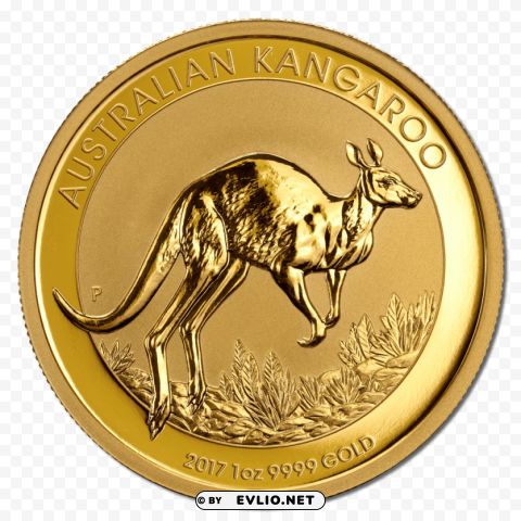 Transparent Background PNG of kangaroo gold coin Transparent Background Isolated PNG Illustration - Image ID 4d0c176d