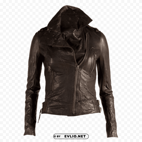 karen marce leather jacket PNG transparent designs