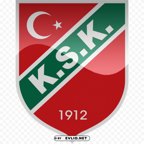 karsiyaka spor kulubu football logo Isolated Design Element in HighQuality PNG