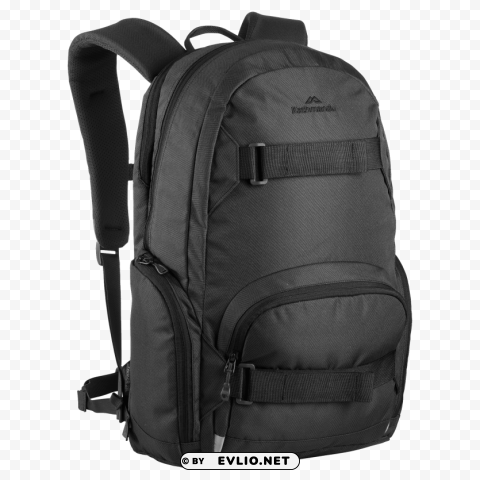 kathmandu black backpack PNG picture