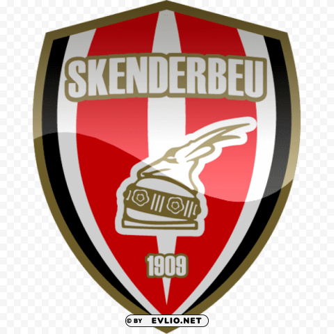 kf skenderbeu korce football logo PNG for presentations