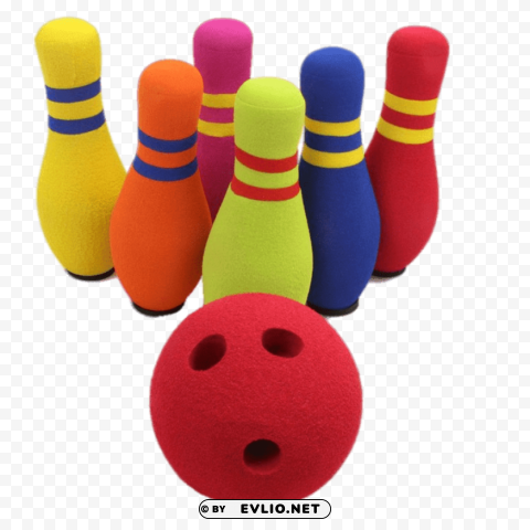 kids bowling set Free PNG images with transparency collection