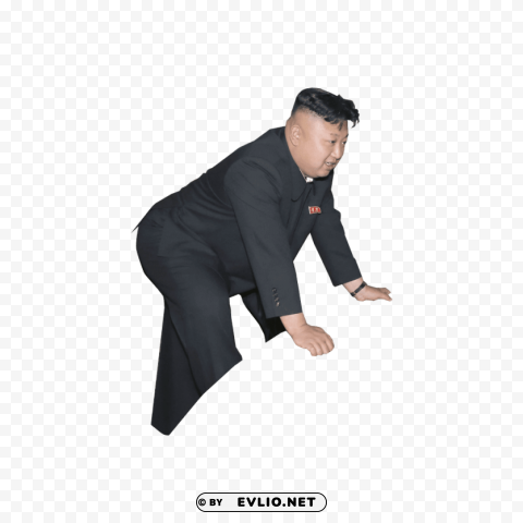 kim jong-un Transparent PNG Isolated Element with Clarity