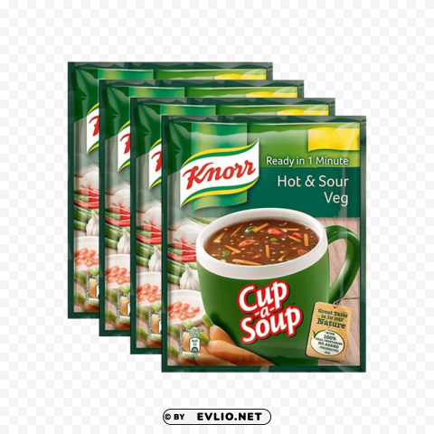 knorr soups PNG Image with Isolated Element