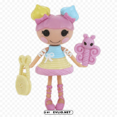 lalaloopsy blush pink pastry Isolated Graphic on Clear PNG