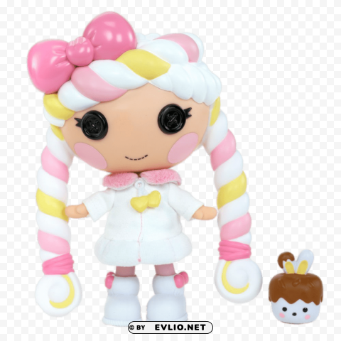 lalaloopsy mallow sweet fluff Transparent PNG Object Isolation