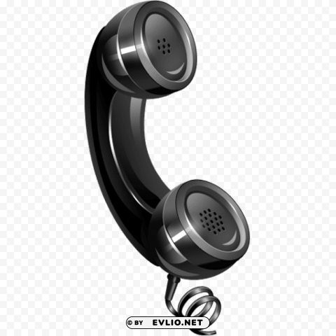large cartoon phone horn Clear Background PNG Isolated Design