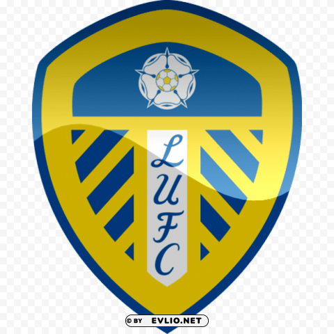 leeds united football logo Isolated Item on Transparent PNG