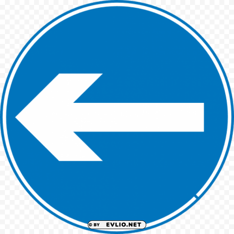 left turn traffic sign Free PNG images with transparent backgrounds