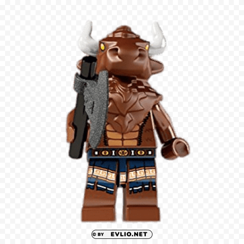 lego minotaur figurine PNG images for personal projects