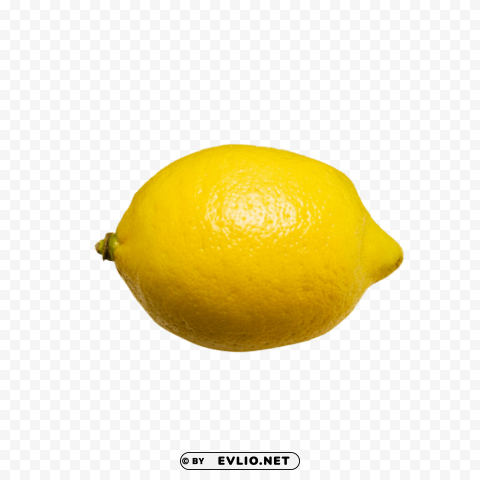 lemon PNG Isolated Object on Clear Background