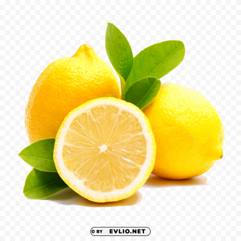 lemon Isolated Graphic on Transparent PNG