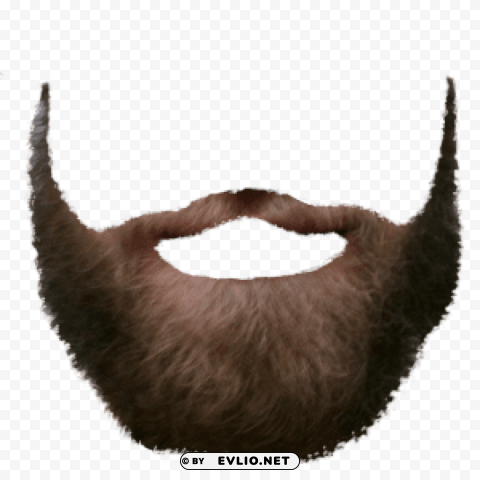 light brown beard PNG images with clear background