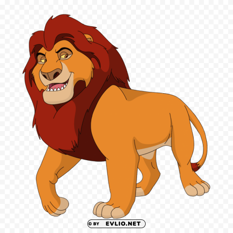 Lion King HighQuality Transparent PNG Isolated Artwork