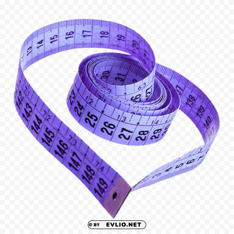 love measuring tape Transparent PNG Image Isolation