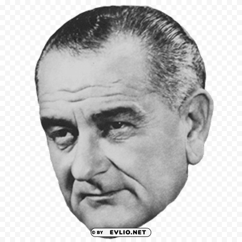 lyndon b johnson PNG Isolated Object on Clear Background
