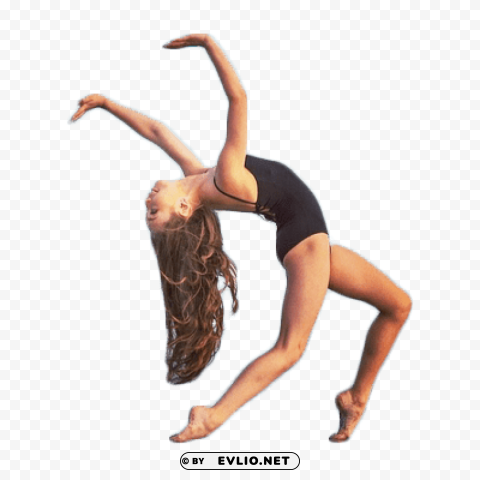 Transparent background PNG image of maddie ziegler curved Transparent Background PNG Object Isolation - Image ID 497b2323