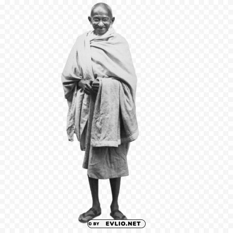 mahatma gandhi full size PNG Isolated Object with Clear Transparency