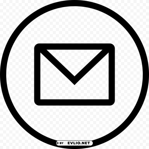 mail icon Isolated Object with Transparent Background in PNG