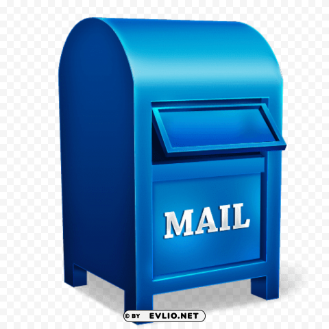 mailbox Clean Background Isolated PNG Icon