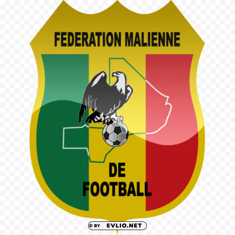 mali football logo PNG with isolated background