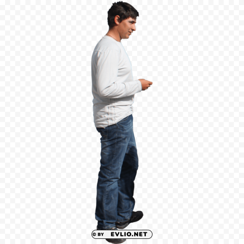 Man Isolated Object In Transparent PNG Format