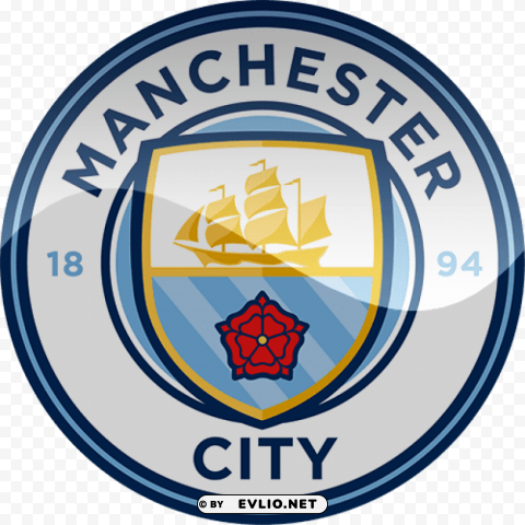 manchester city new football logo PNG files with transparent elements wide collection