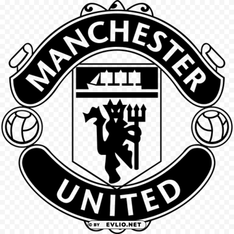 manchester united fc logo Isolated Illustration in Transparent PNG