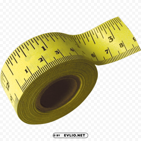 measure tape Isolated Item with HighResolution Transparent PNG