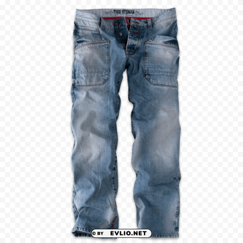 men's jeans thor steinar PNG Isolated Subject on Transparent Background