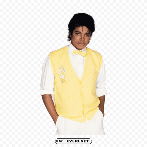 michael jackson PNG Image with Isolated Icon