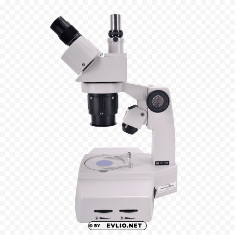 microscope Isolated Artwork in Transparent PNG