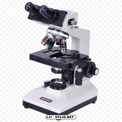 microscope Isolated Artwork on Clear Transparent PNG