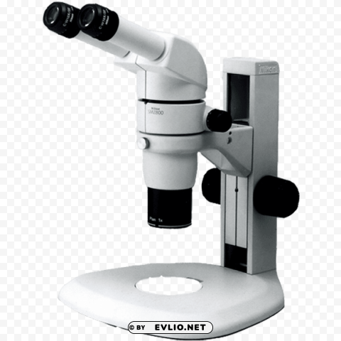 microscope Isolated Artwork on Transparent Background